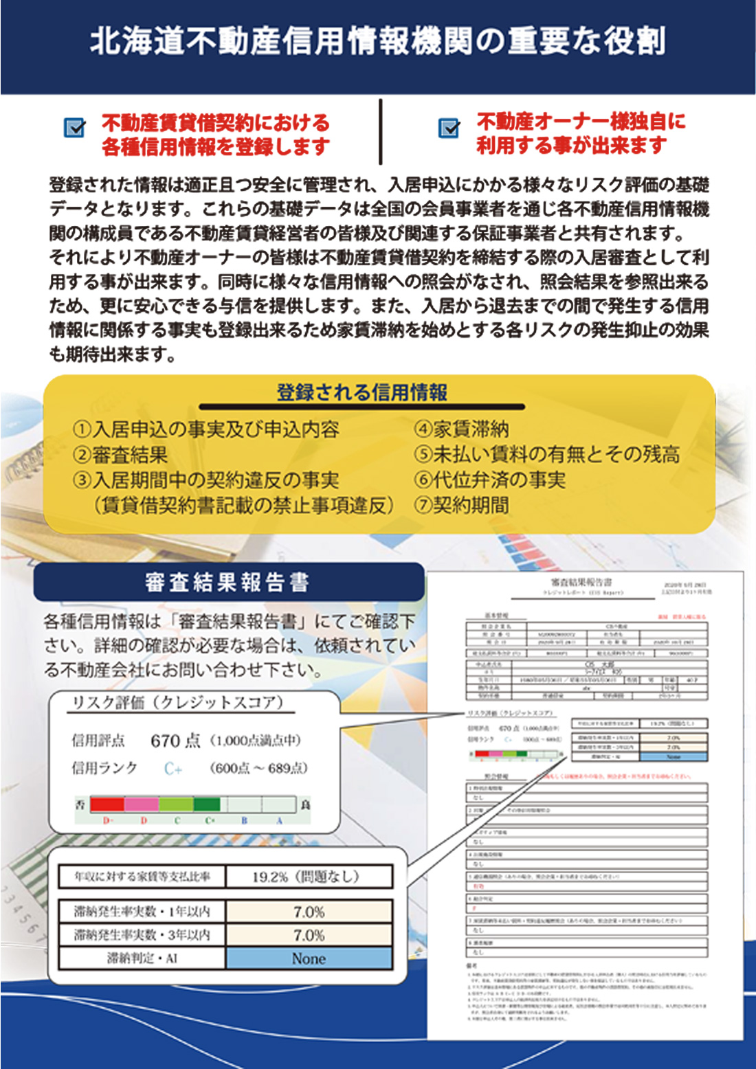 北海道不動産信用情報機関の重要な役割